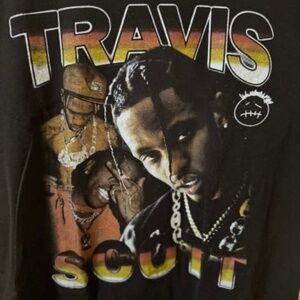 TRAVIS SCOTT (Parking Lot Merch) : LARGE : BLACK